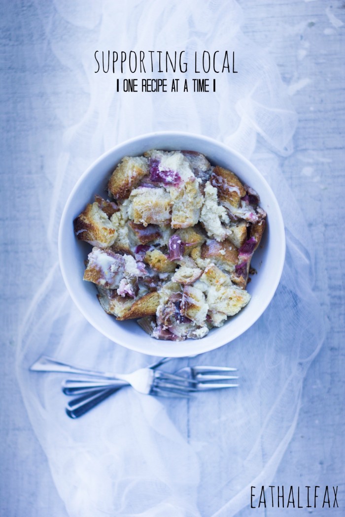 rhubarb bread pudding2