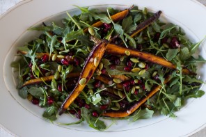 DISH | resolve + roasted carrot salad with orange miso dressing